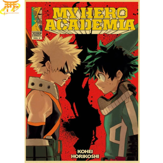 Izuku Vs Bakugo Plakat - My Hero Academia™