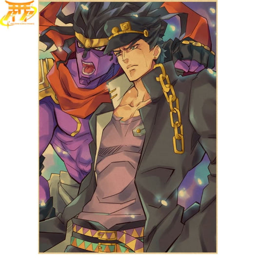 Jotaro x Star Platinum Plakat - Jojo's Bizarre Adventure™