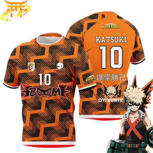 Katsuki Bakugo Koszulka Piłkarska - My Hero Academia™