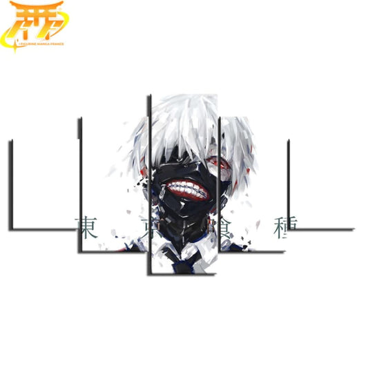 Ken Kaneki Zakryty Okiem Obraz w Ramie - Tokyo Ghoul™