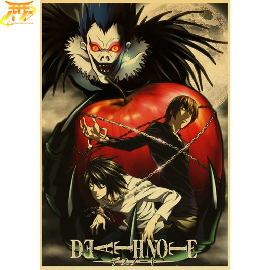 Kira vs L Plakat - Death Note™