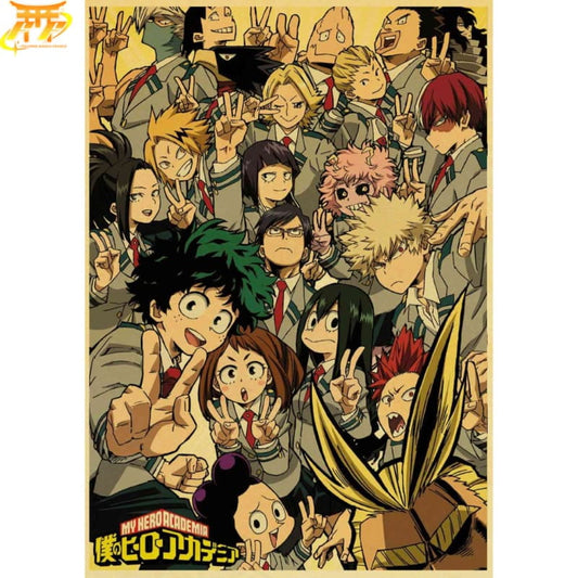 Klasa 1-A Yuei Plakat - My Hero Academia™