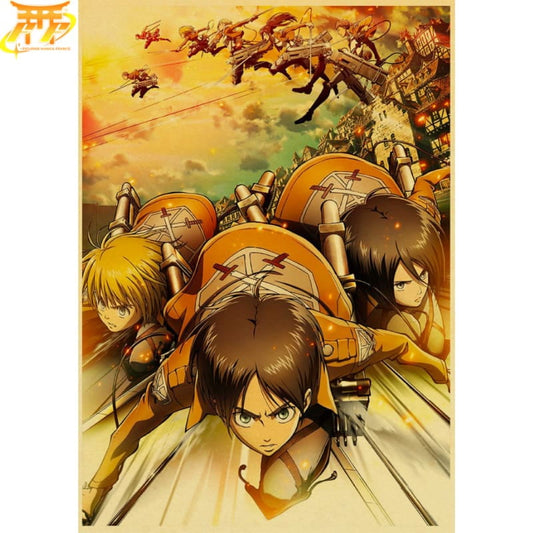 Korpus Zwiadowczy Plakat - Attack on Titan™