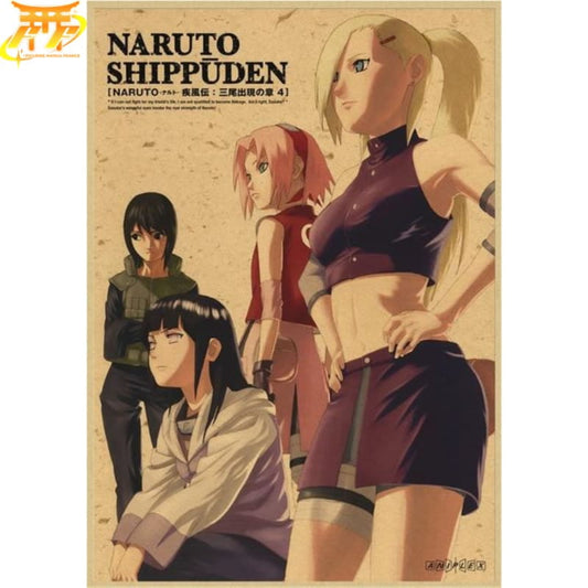 Kunoichi z Konohy Plakat - Naruto™
