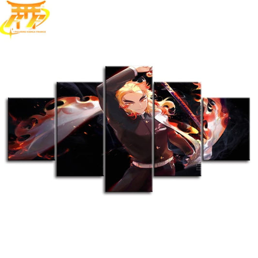 Kyojuro Rengoku Obraz w Ramie - Demon Slayer™