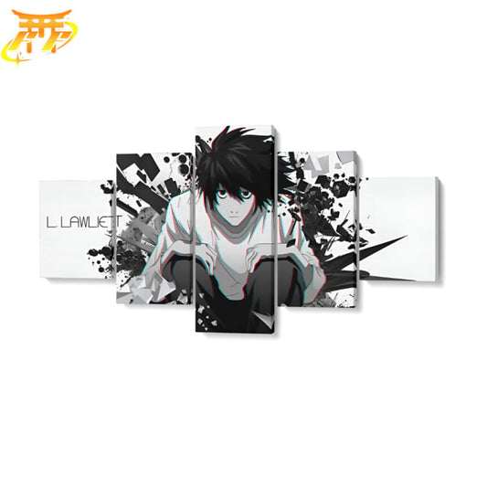 L Lawliet Obraz w Ramie - Death Note™