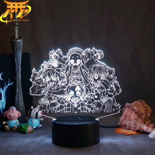 Lampka LED Tanjiro, Nezuko, Inosuke i Zenitsu - Demon Slayer™