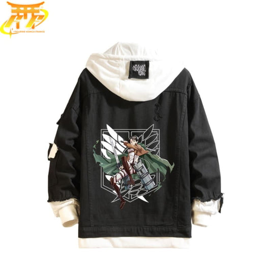 Livaï Jeansowa Kurtka - Attack on Titan™