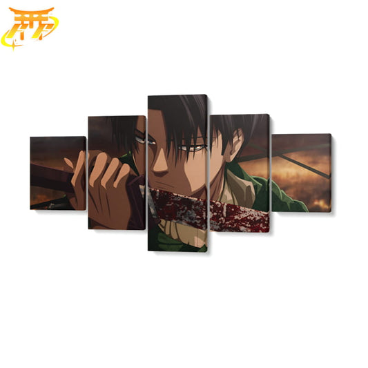 Livaï Obraz w Ramie - Attack on Titan™