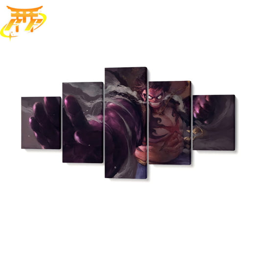 Luffy Gear 4 Obraz w Ramie - One Piece™