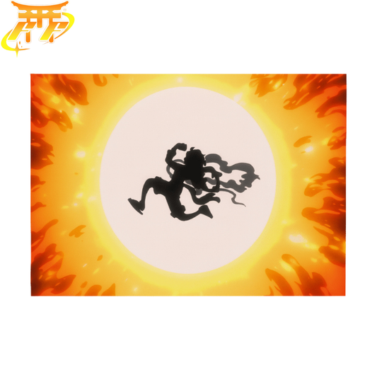 Luffy Silhouette Gear 5 Flaga - One Piece™