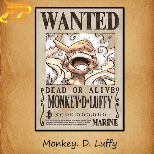 Luffy Yonko Poszukiwany Plakat - One Piece™