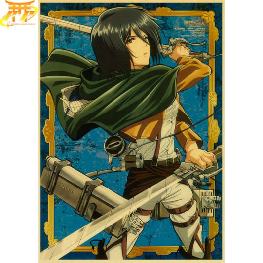 Mikasa Ackerman Plakat - Attack on Titan™