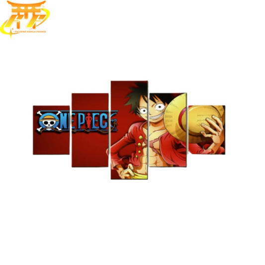 Monkey D. Luffy Obraz w Ramie - One Piece™