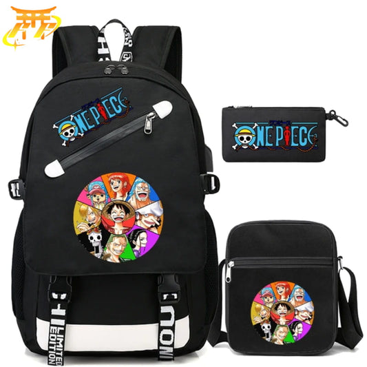 Mugiwara Plecak z Piórnikiem i Torbą - One Piece™