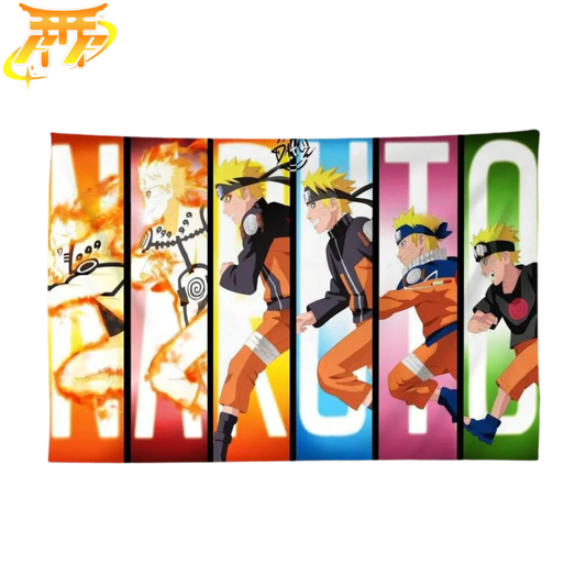 Naruto Ewolucja Bohatera Flaga - Naruto™
