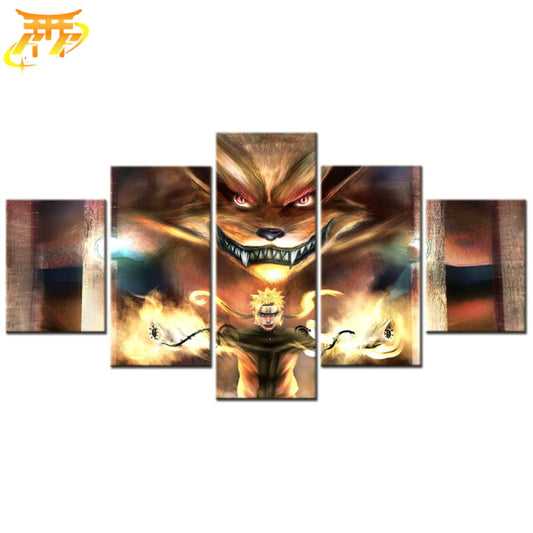 Naruto & Kurama Obraz w Ramie - Naruto Shippuden™