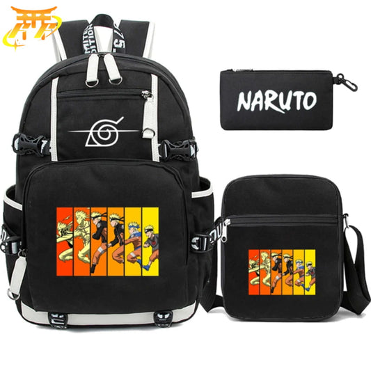Naruto Uzumaki Plecak z Piornikiem i Torbą - Naruto Shippuden™