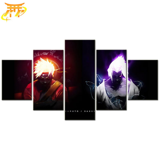 Naruto x Sasuke Wieczni Rywale Obraz w Ramie - Naruto Shippuden™