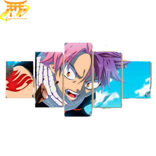 Natsu Dragnir Salamandra Obraz w Ramie - Fairy Tail™