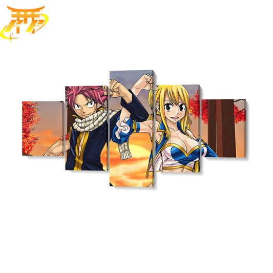 Natsu x Lucy Obraz w Ramie - Fairy Tail™