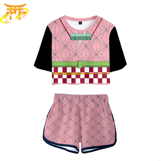 Nezuko Kamado Damska Piżama - Demon Slayer™