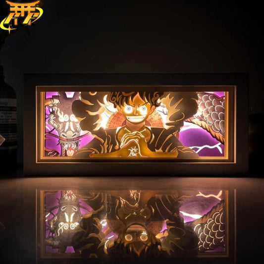 Nika vs Kaido 3D Lampka LED - One Piece™