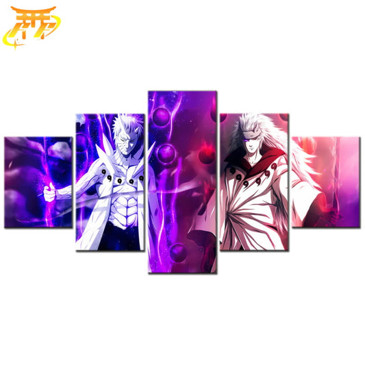 Obito x Madara Rikudo Sennin Obraz w Ramie - Naruto Shippuden™