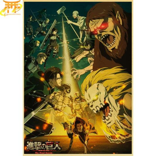 Ostatni Sezon Część II Plakat - Attack on Titan™