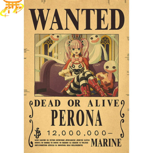 Perona Poszukiwany Plakat - One Piece™