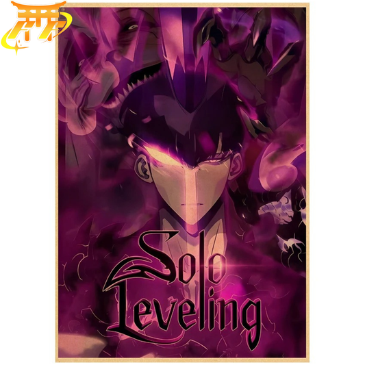Plakat Sung Jin-Woo Mistrz Cieni - Solo Leveling™
