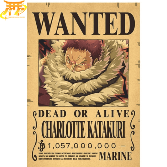 Poszukiwany Katakuri Plakat - One Piece™