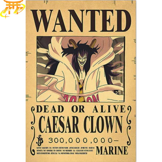 Poszukiwany Plakat Cesar - One Piece™