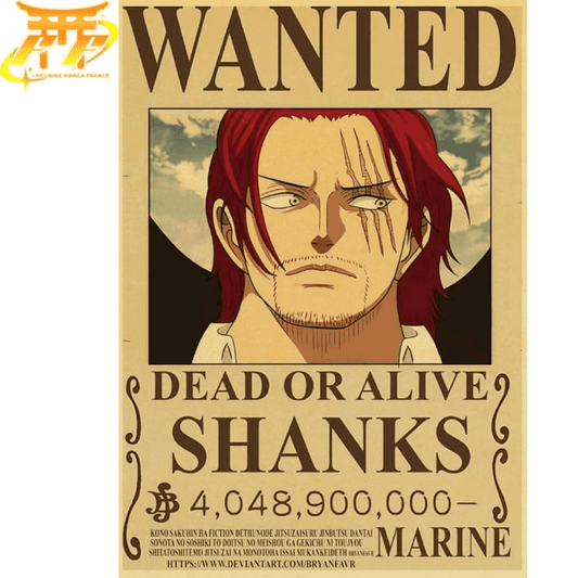 Poszukiwany Shanks Plakat - One Piece™