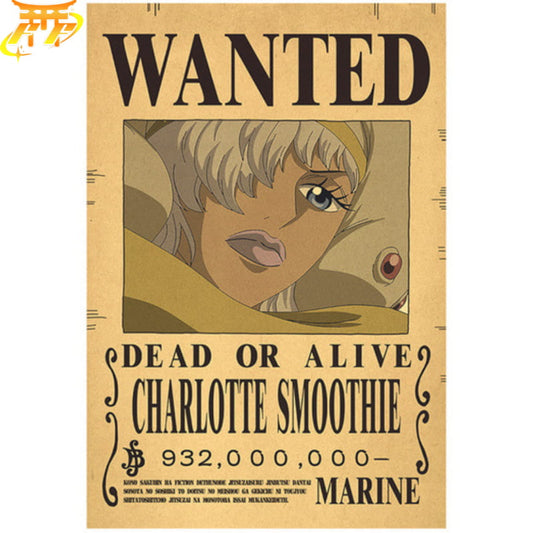 Poszukiwany Smoothie Plakat - One Piece™