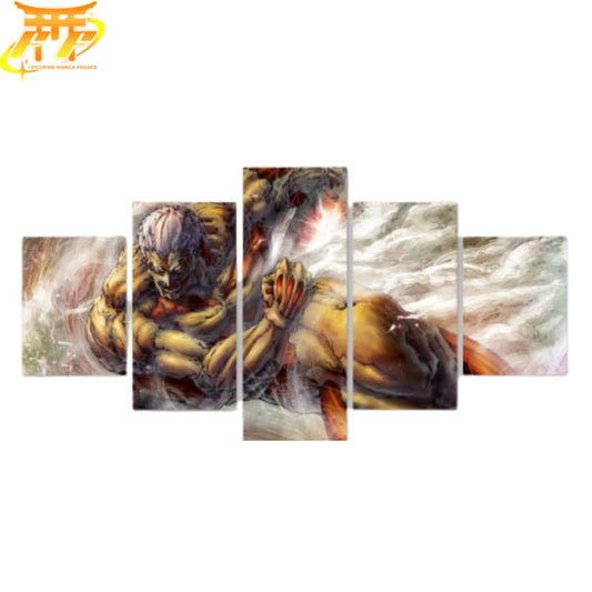 Reiner Braun Titan Pancerny Obraz w Ramie - Attack on Titan™
