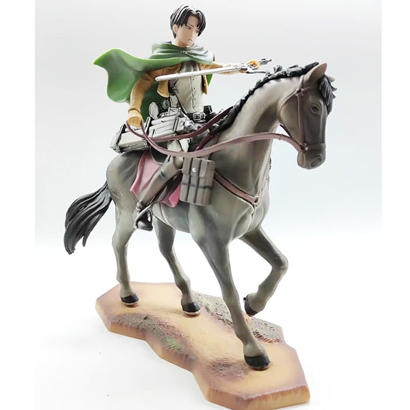 Rivaille Ackerman na koniu Figurka - Attack on Titan™