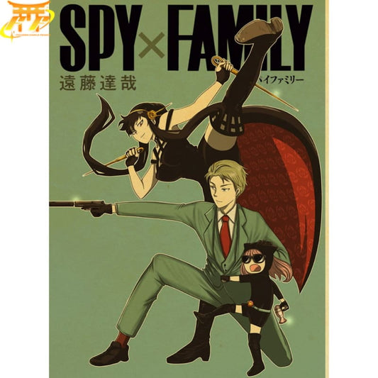 Rodzina Forger Bitwa Plakat - Spy x Family™