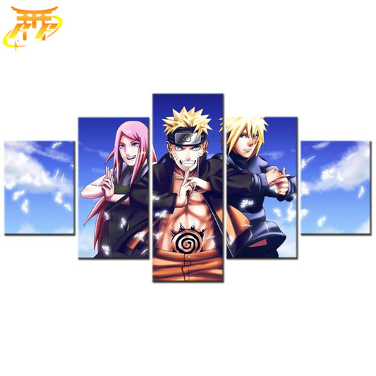 Rodzina Uzumaki Obraz w Ramie - Naruto Shippuden™
