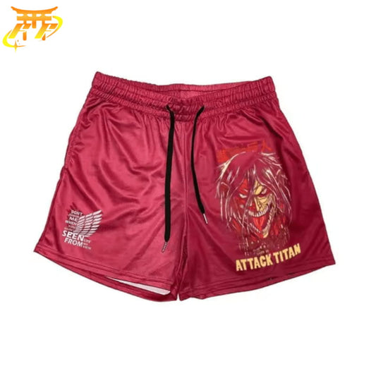 Różowy Titan Assaillant Spodenki - Attack on Titan™