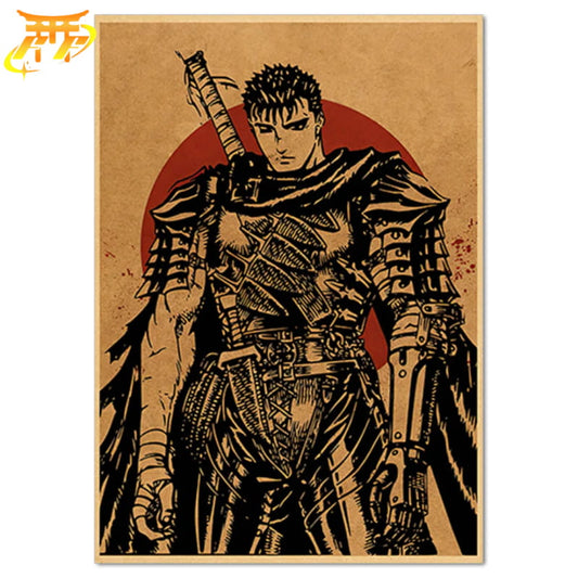Rycerz Guts Plakat - Berserk™