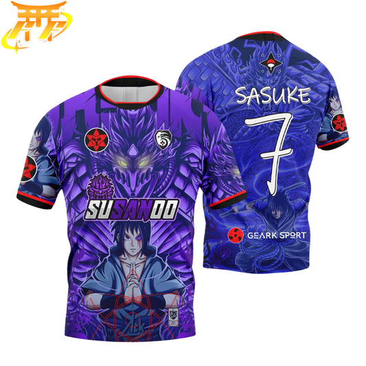 Sasuke Uchiwa Susanoo Koszulka Piłkarska - Naruto Shippuden™