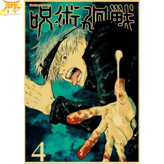 Satoru Gojo Szóste Oko Plakat - Jujutsu Kaisen™