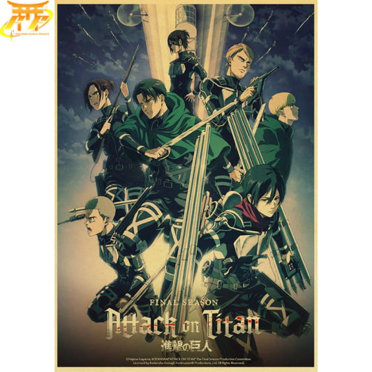 Sezon Finałowy Część I Plakat - Attack on Titan™