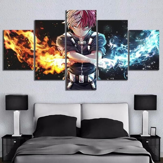 Shoto Todoroki Obraz w Ramie - My Hero Academia™