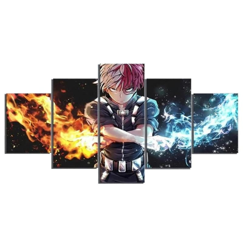 Shoto Todoroki Obraz w Ramie - My Hero Academia™