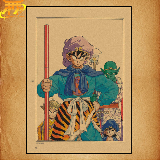 Son Goku Nyoï Bo Plakat - Dragon Ball Z™