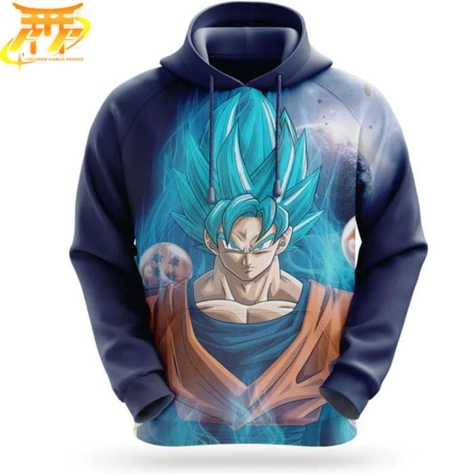 Son Goku Super Saiyan Niebieski Bluza - Dragon Ball Z™