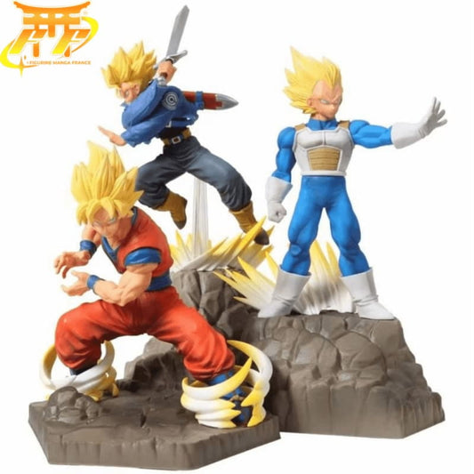 Son Goku, Vegeta i Trunks Figurka - Dragon Ball Z™