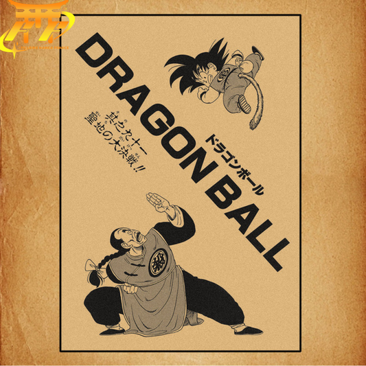 Son Goku vs Tao Pai Pai Plakat - Dragon Ball Z™